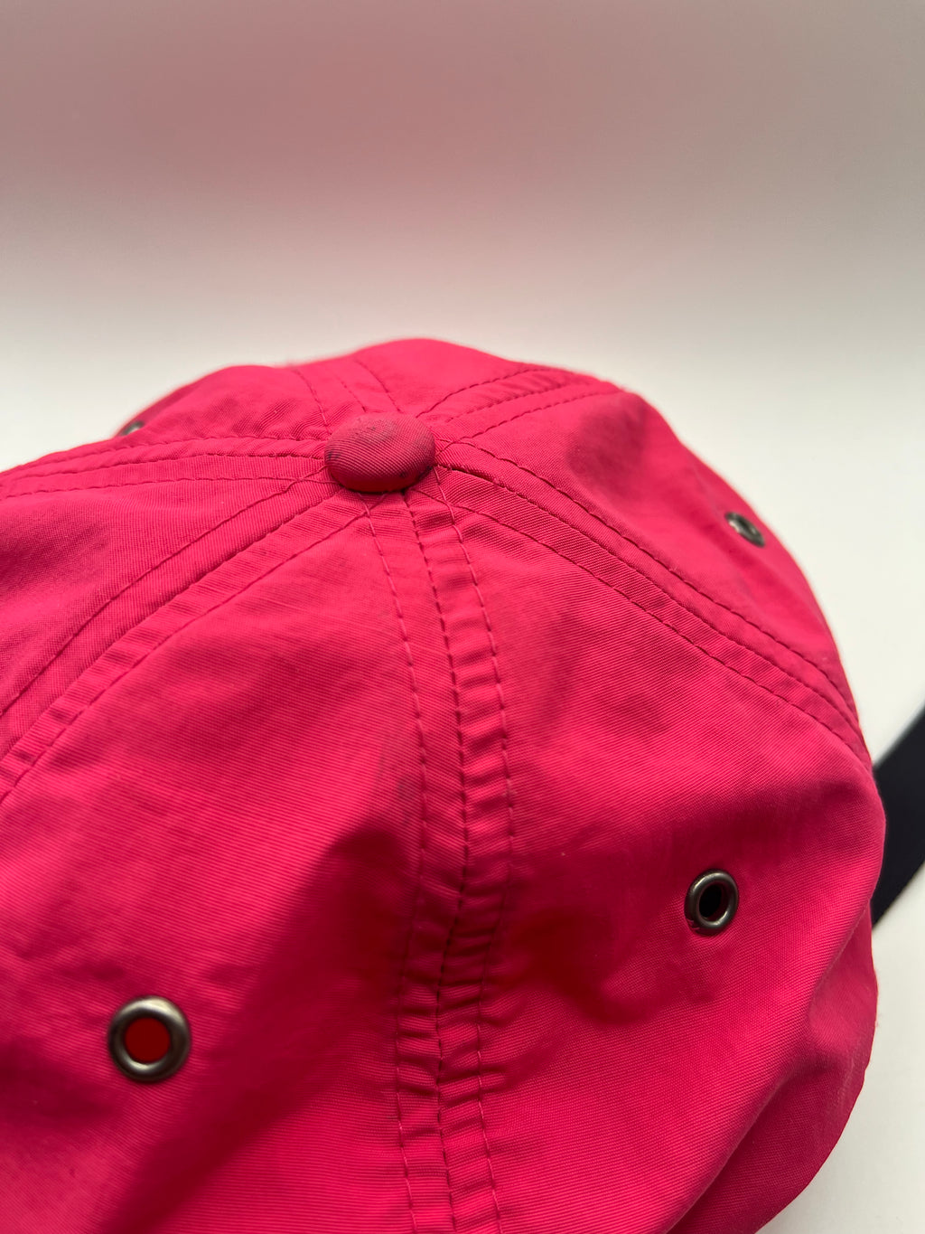 Vintage The North Face Pink Nylon Tech Strapback Hat