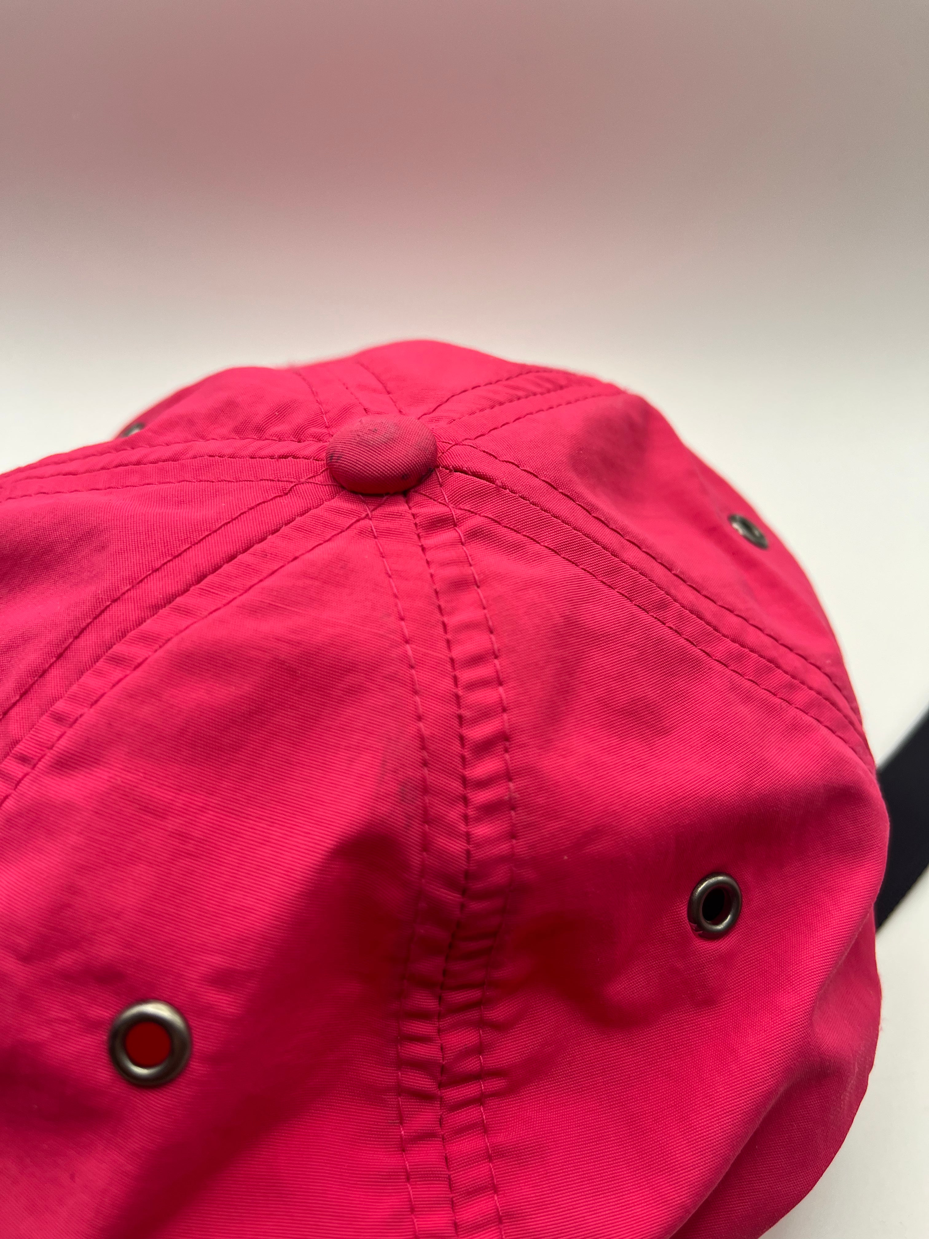 Vintage The North Face Pink Nylon Tech Strapback Hat