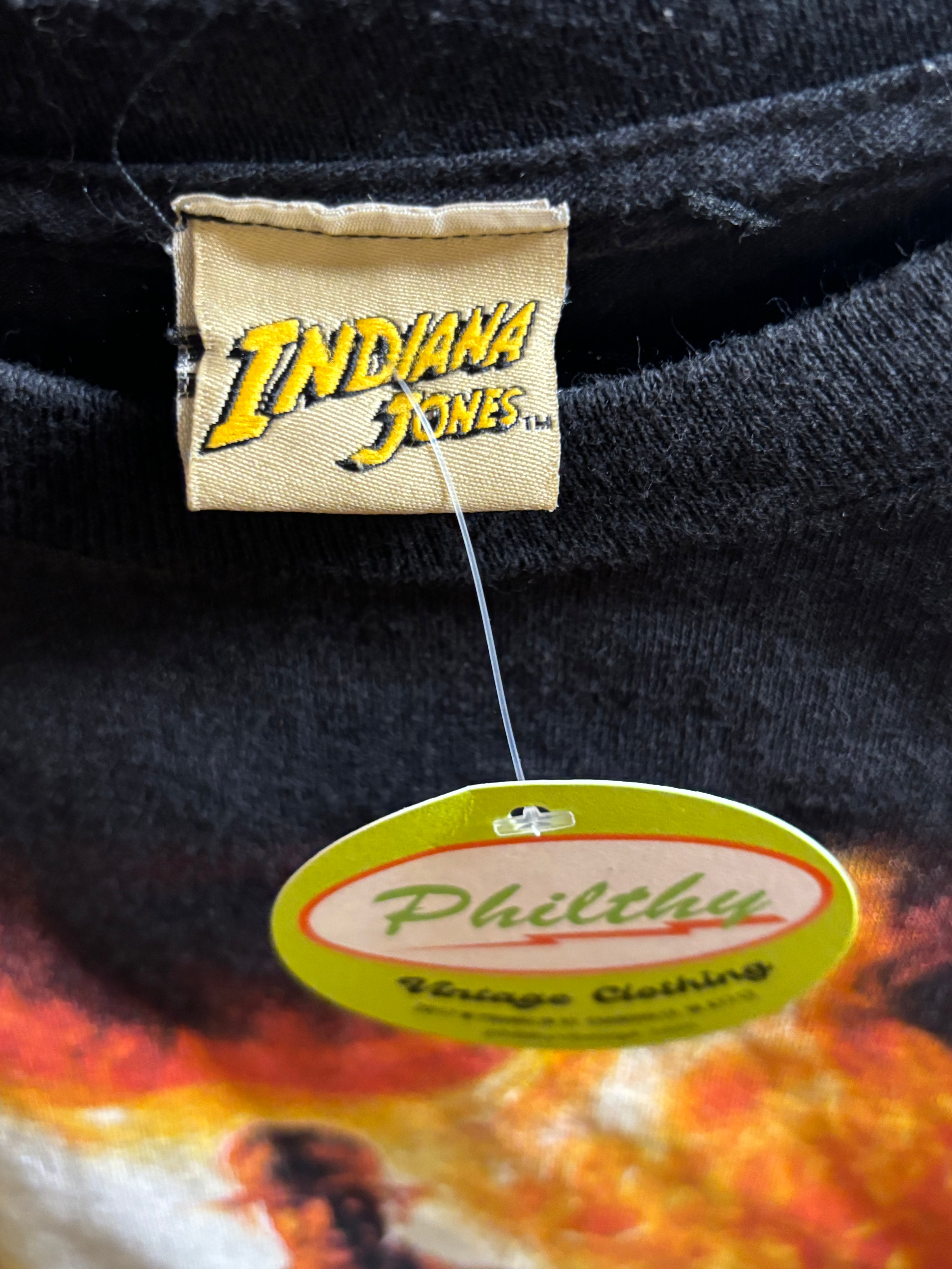 Vintage Indiana Jones Kingdom Of The Crystal Skull Tshirt: M