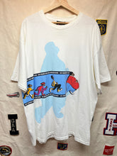 Load image into Gallery viewer, Vintage Fat Albert and the Junkyard Gang Wrap Around Scene Wrap Herd T-Shirt: XXL
