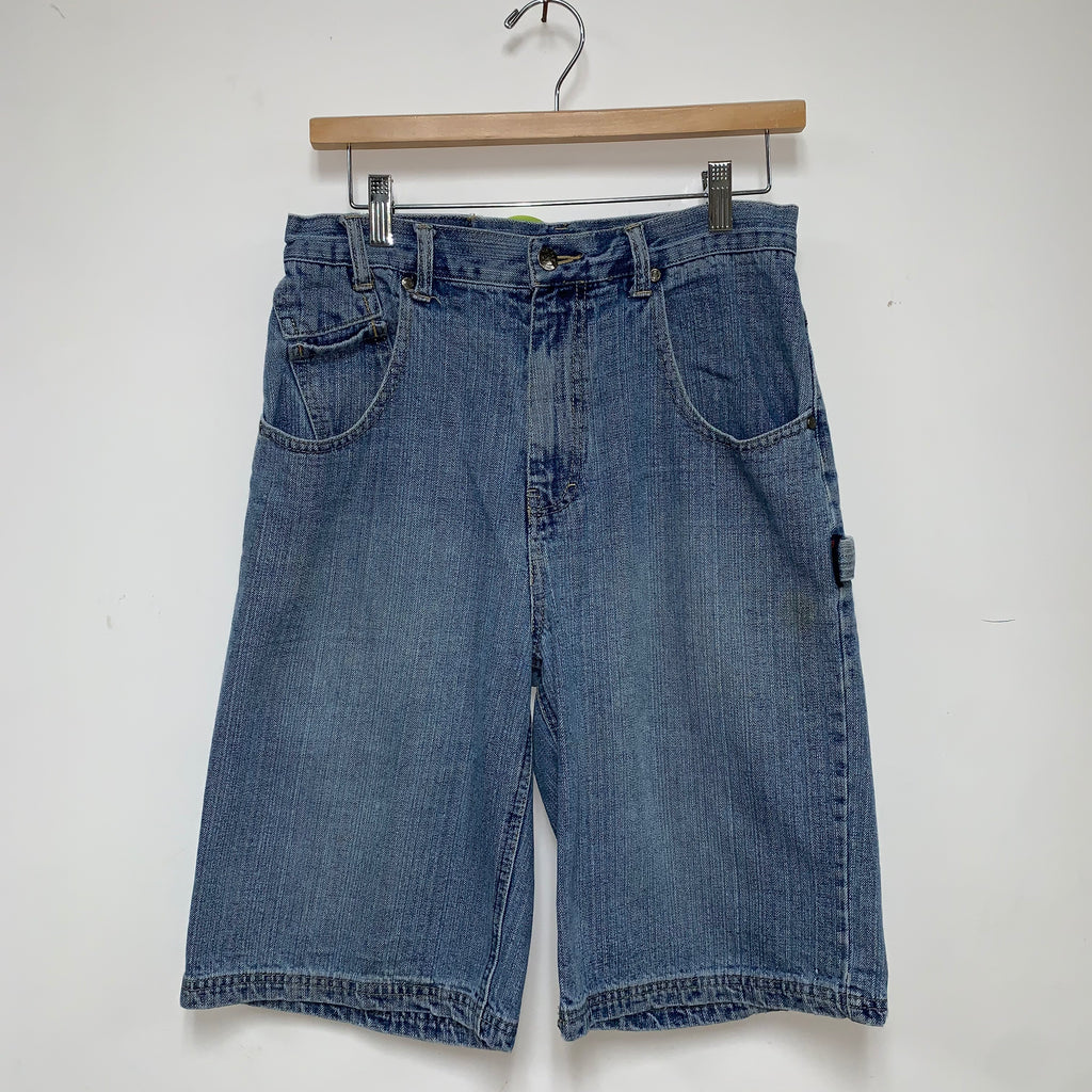 Vintage Ignition Denim Cargo Jean Shorts: 30