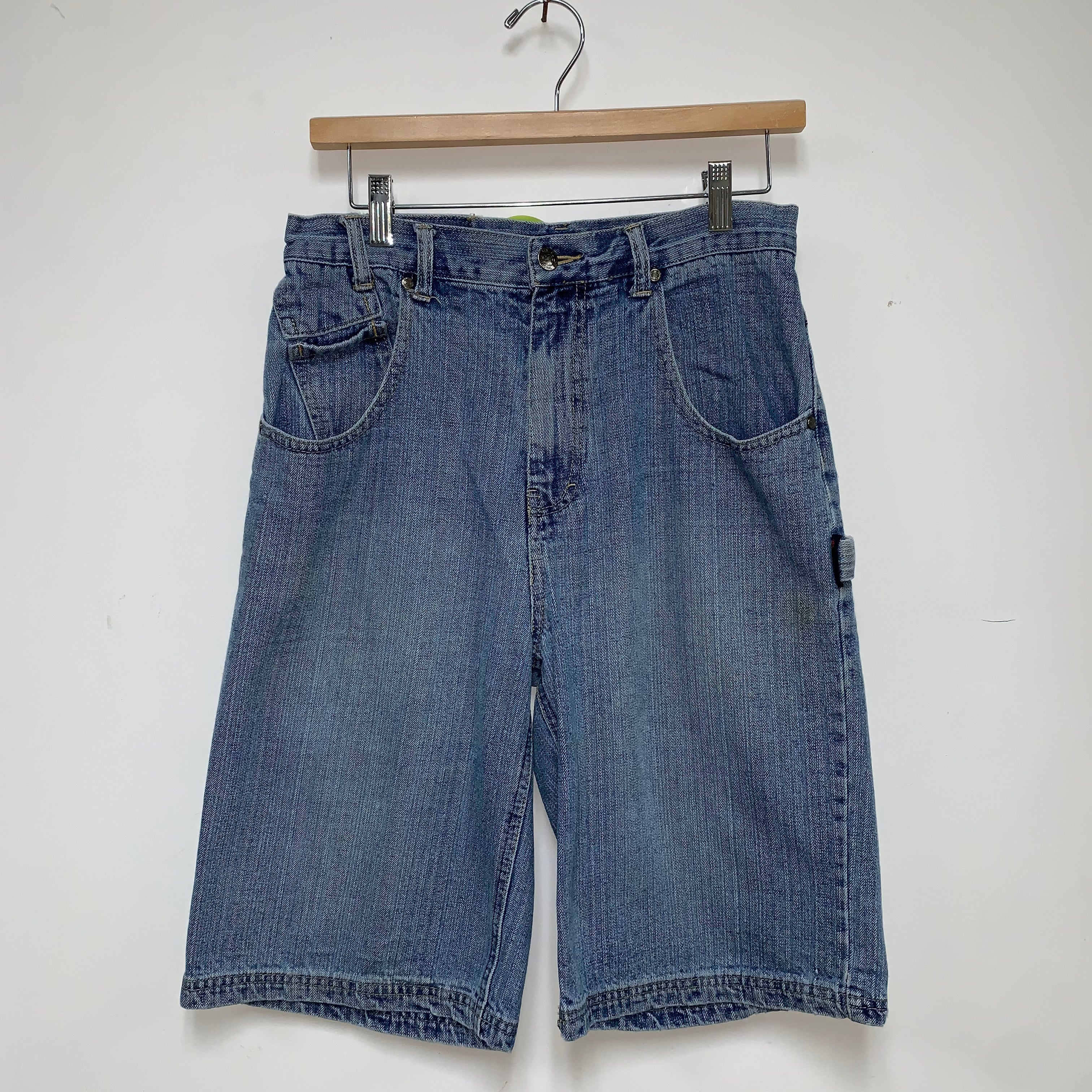 Vintage Ignition Denim Cargo Jean Shorts: 30