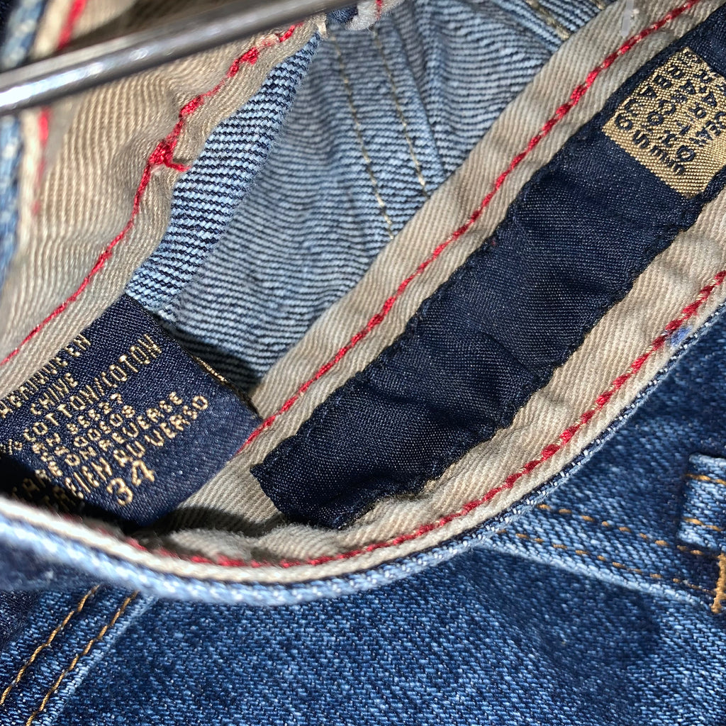 Vintage Marithe Francis Girbaud Y2K Baggy Denim Jean Shorts: 34"