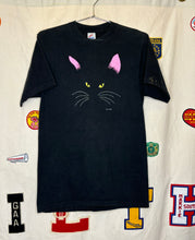 Load image into Gallery viewer, Vintage Black Cat T-Shirt:Medium
