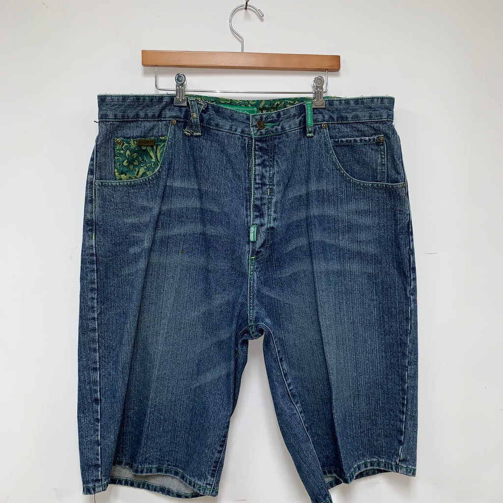 Vintage LRG Y2K Baggy Skate Denim Jean Shorts: 42"
