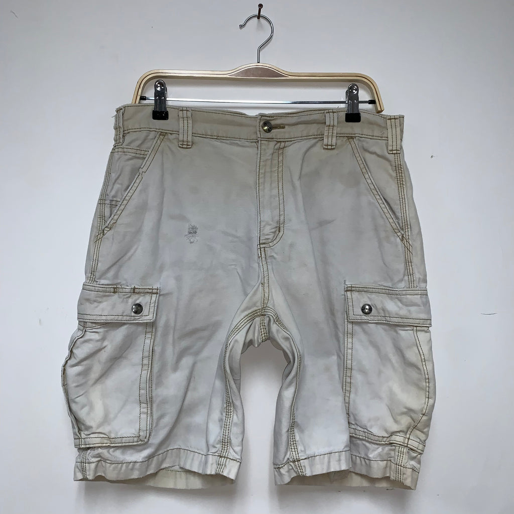 Vintage Carhartt Khaki Relaxed Cargo Shorts: 34"