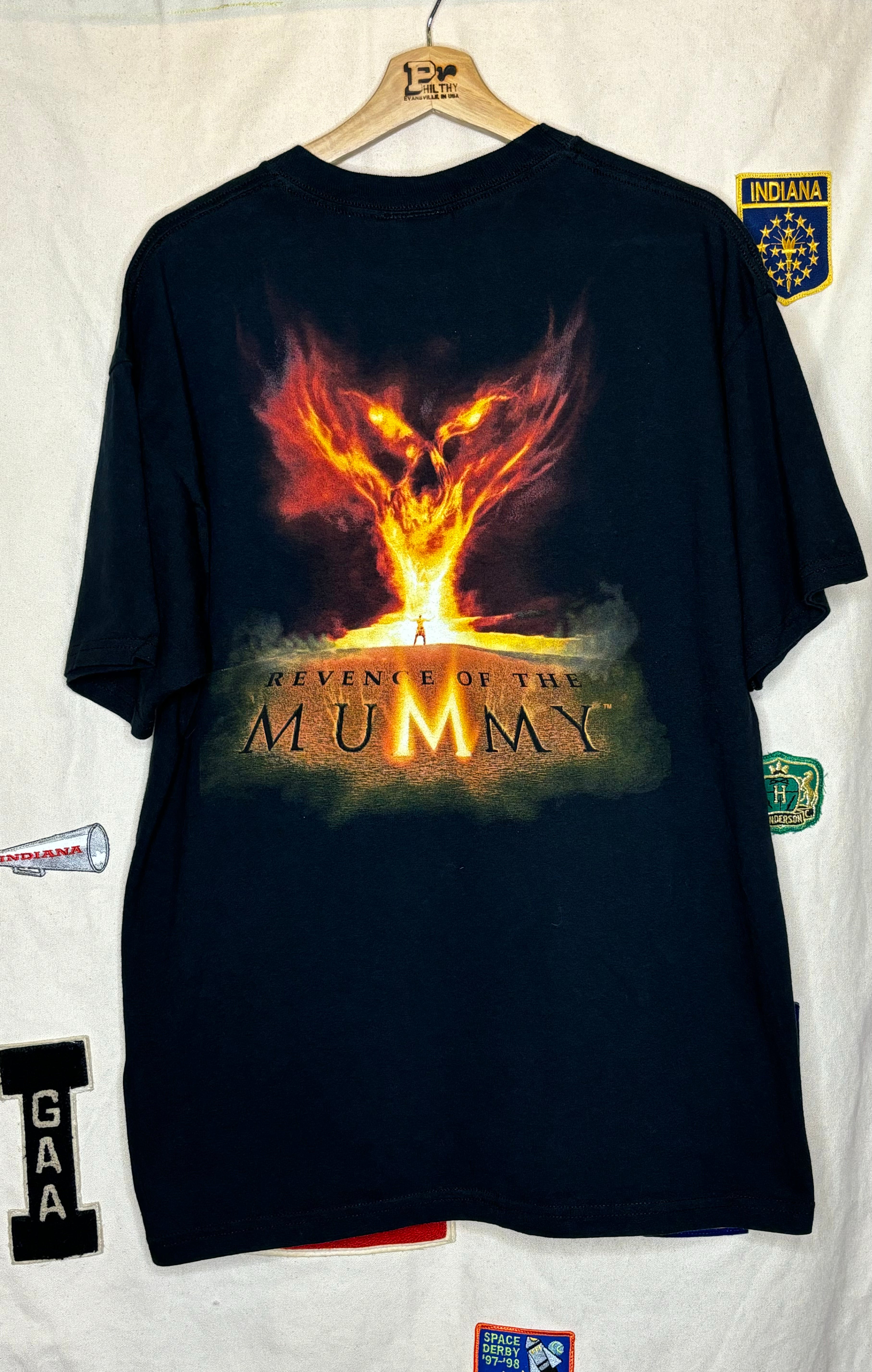 Vintage Revenge Of The Mummy Universal Studios T-Shirt: Large