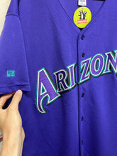 Load image into Gallery viewer, Vintage Arizona Diamondbacks 1998 Russell Diamond Collection Purple Baseball Jersey: XXL (52)
