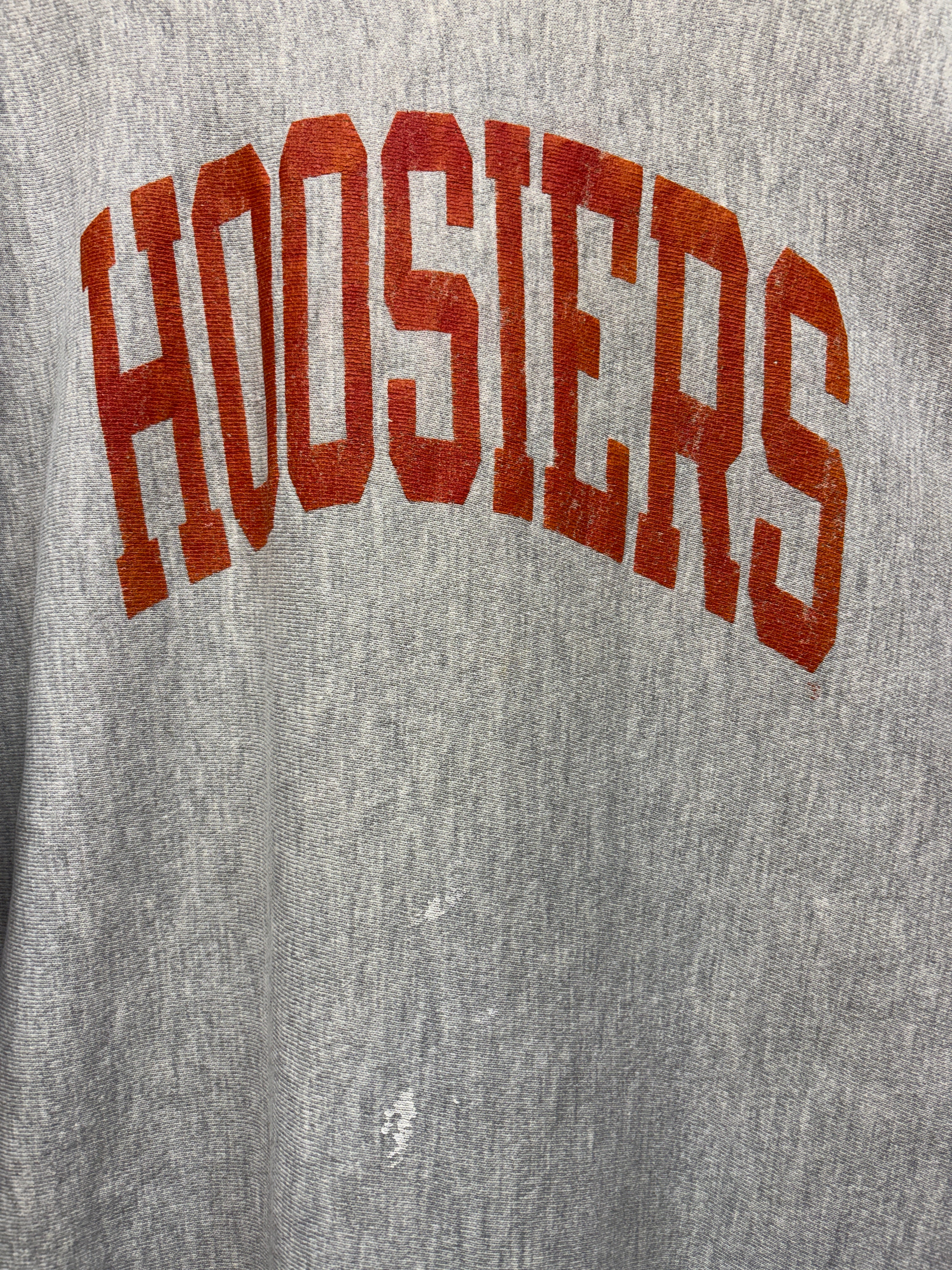 Vtg Indiana Hoosiers Champion Reverse Weave Crewneck: XXL
