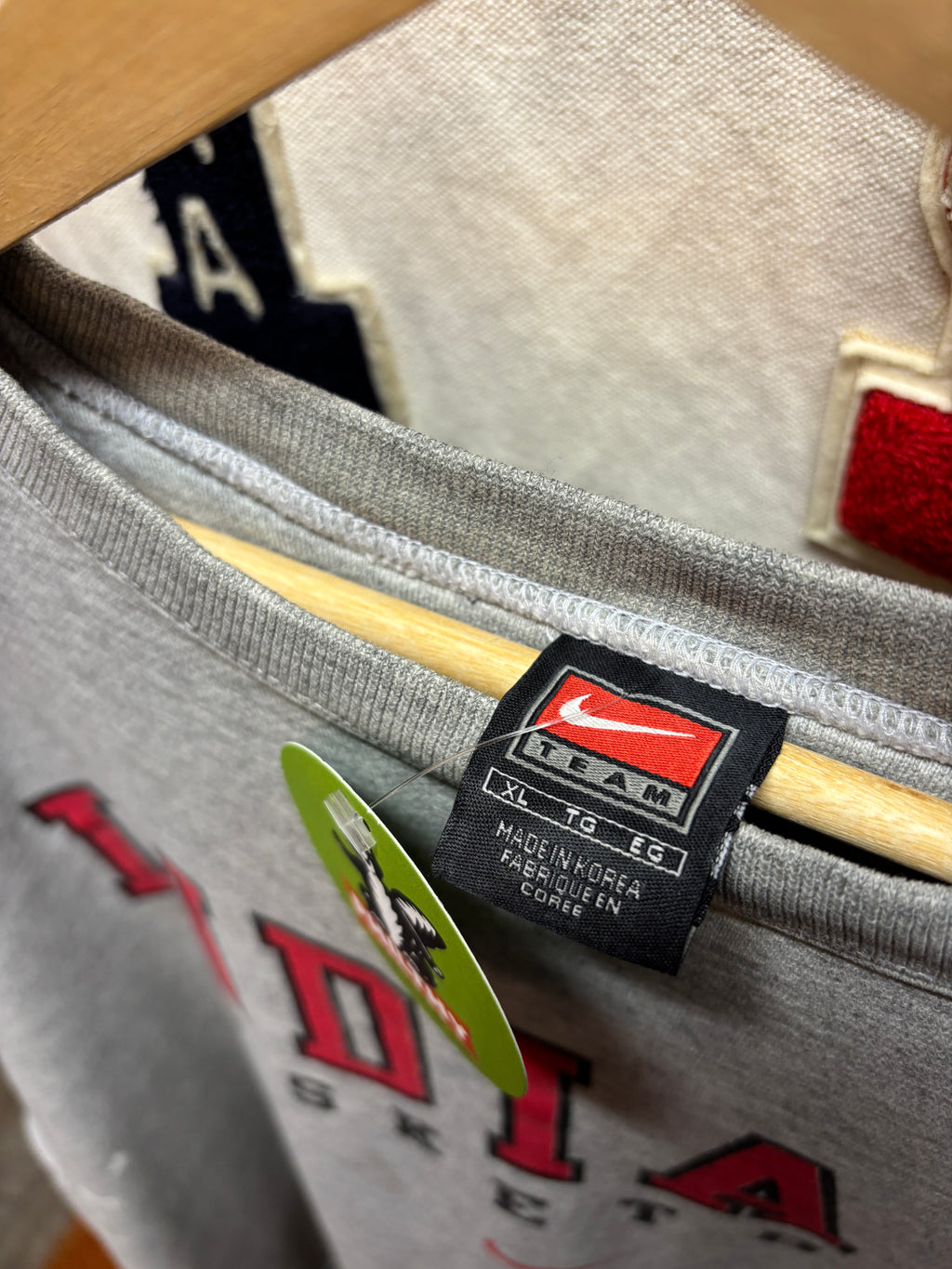Vtg Indiana Hoosiers Team Nike Crewneck Sweatshirt: XL