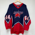 Vintage Dallas Alliance Bulldogs 44 Skaggs Kobe Hockey Jersey