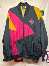 Load image into Gallery viewer, Vtg Nike Air Jordan 7 Zip 90's Black Red Windbreaker Jacket: Large
