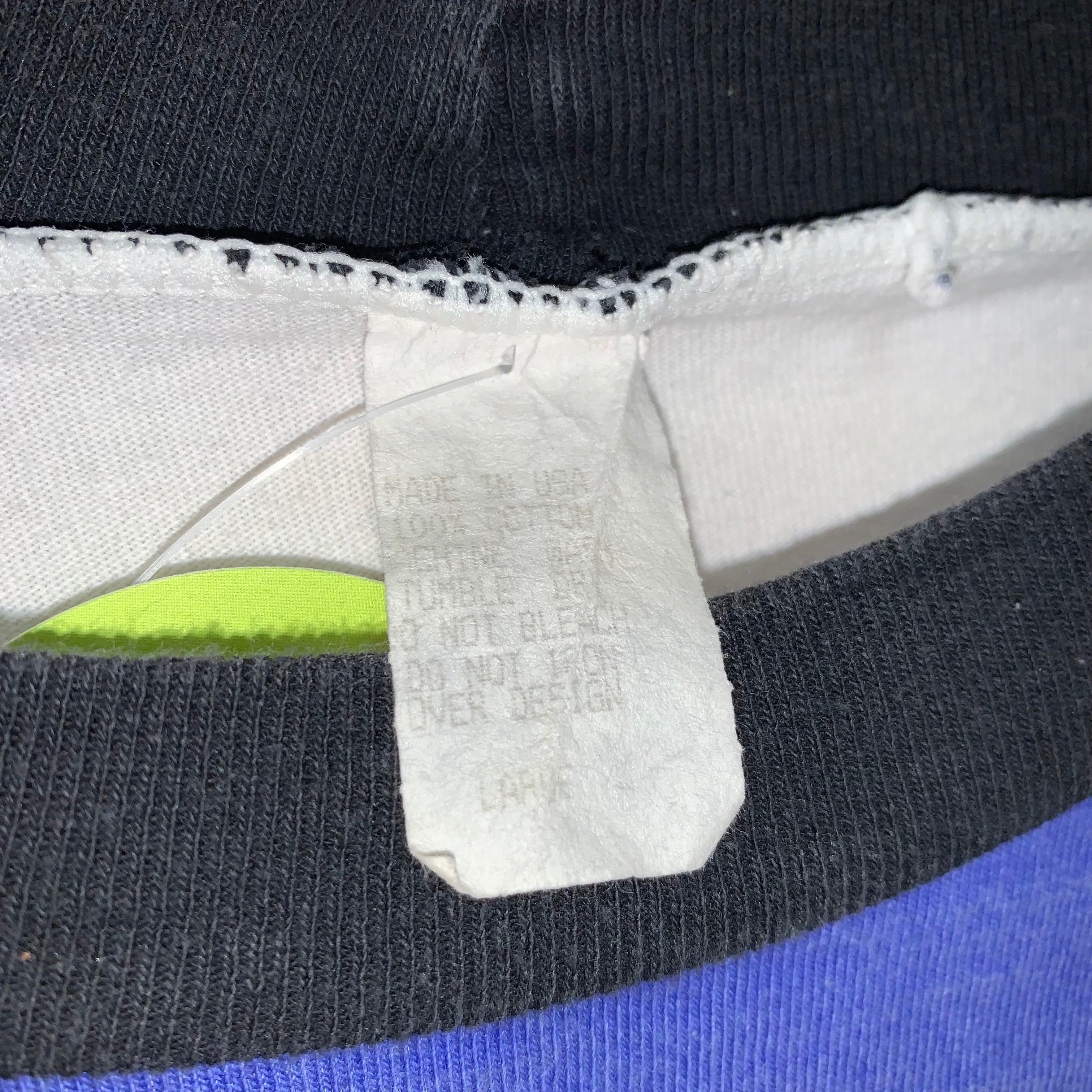 Vintage Answer Dirt Bike Blue USA Longsleeve Jersey Shirt: Large