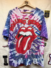 Load image into Gallery viewer, Vintage Rolling Stones Voodoo Lounge 1994 Tie-Dye Concert Tour T-Shirt: XL
