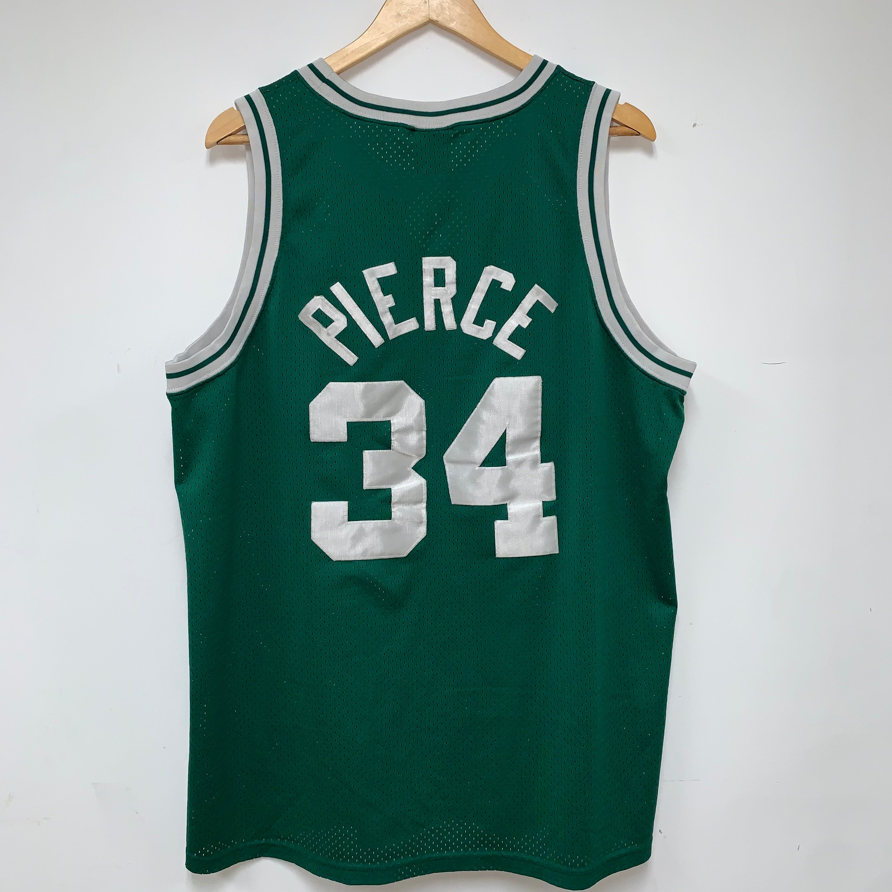 Vintage Boston Celtics Paul Pierce 34 Nike Team NBA Basketball Jersey: XL