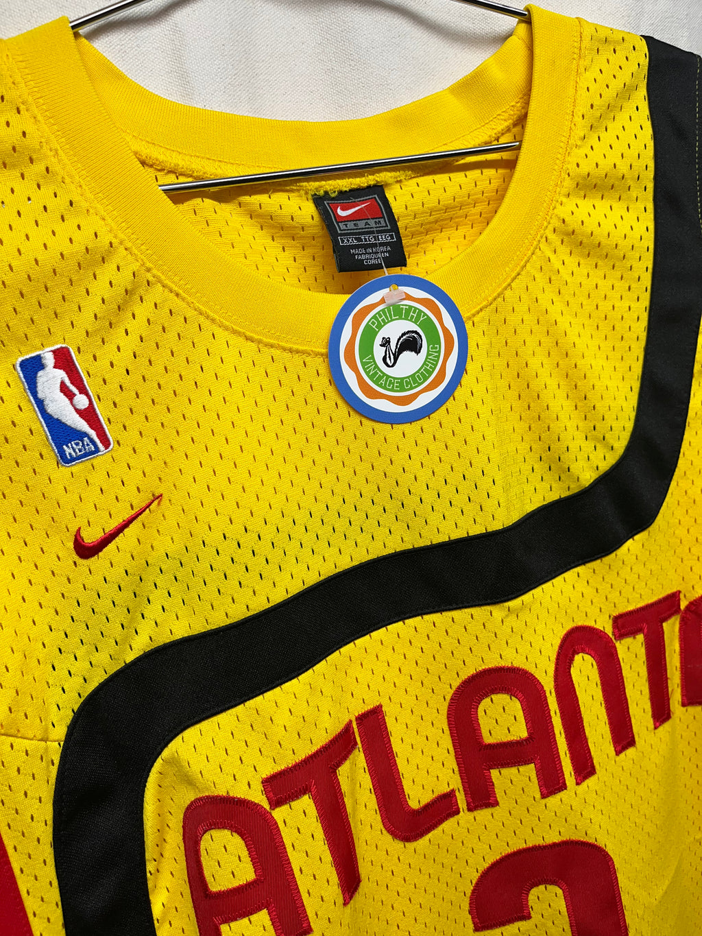 Vintage Nike Shareef Abdur-Rahim Atlanta Hawks Jersey XXL