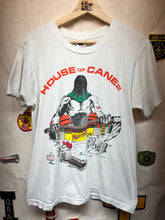 Load image into Gallery viewer, Vintage University of Miami Football Hurricanes House Of Canes 1992 T-Shirt: Medium
