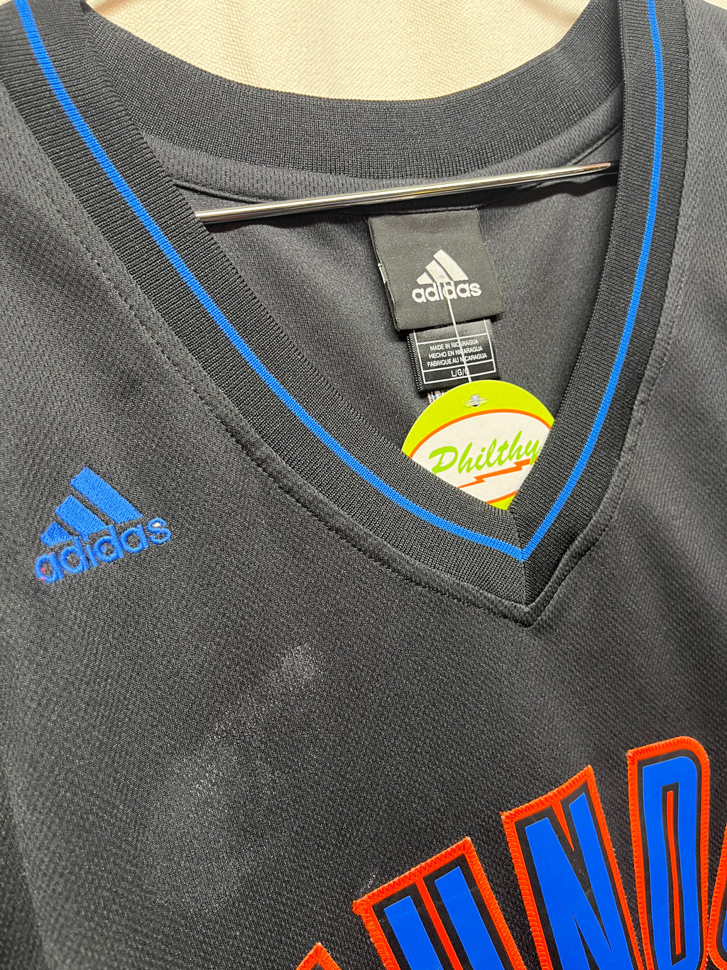 Adidas Oakland City Thunder Kevin Durant Jersey Large