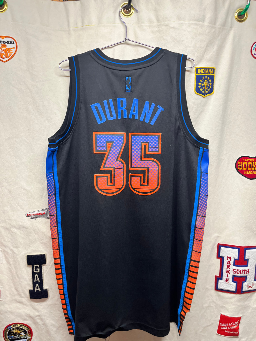 Adidas Oakland City Thunder Kevin Durant Jersey Large