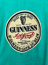 Load image into Gallery viewer, Vintage Guinness Extra Stout Irish Beer 80&#39;s Green T-Shirt: Medium
