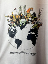 Load image into Gallery viewer, Vintage They Were Here First Earth Animals Nature Humanitees T-Shirt: XL
