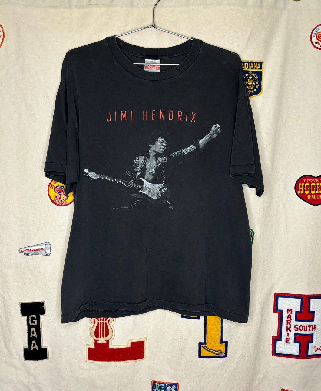Vintage Jimi Hendrix Stages Tshirt: XL