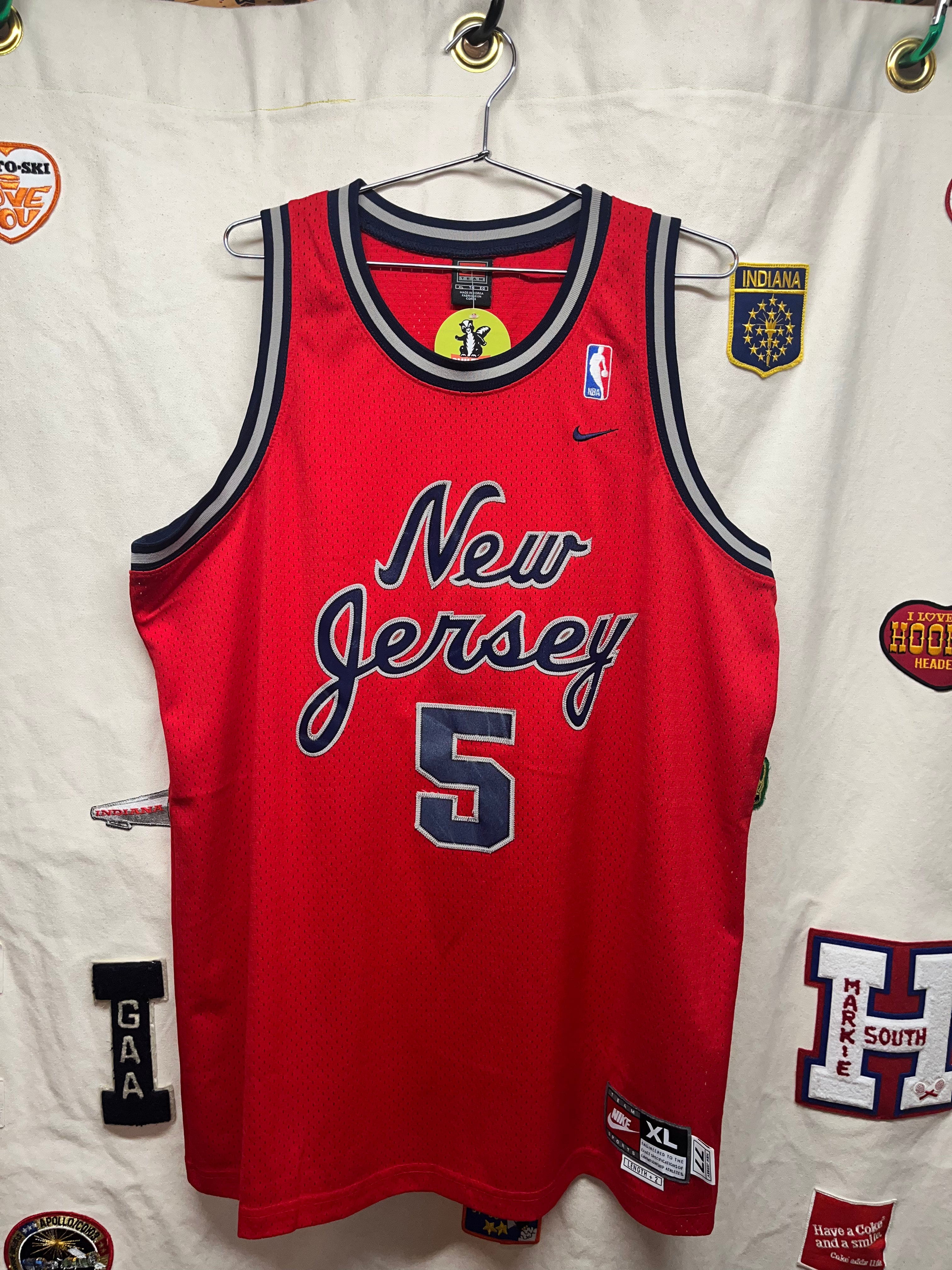 Vintage Nike Jason Kidd New Jersey Nets Jersey