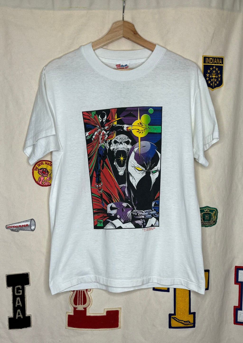 Vintage Spawn Marvel Comics Todd McFarland 1993 T-shirt: Medium