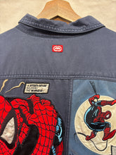 Load image into Gallery viewer, Vtg Ecko Unltd Spiderman Marvel Embroidered Work Jacket: XL
