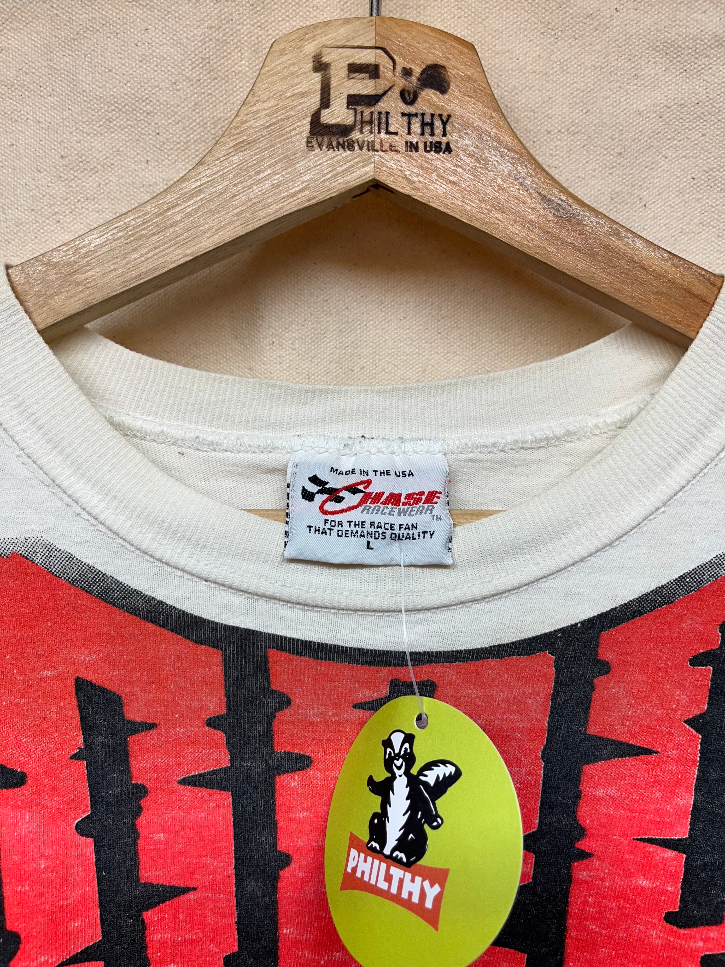 Vintage Bobby Labonte All Over Print Motorsport Traditions 1996 NASCAR Rookie T-Shirt: Large