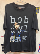 Load image into Gallery viewer, Vintage Bob Dylan 1992 Never Ending Concert Tour Brockum Black T-Shirt: XL
