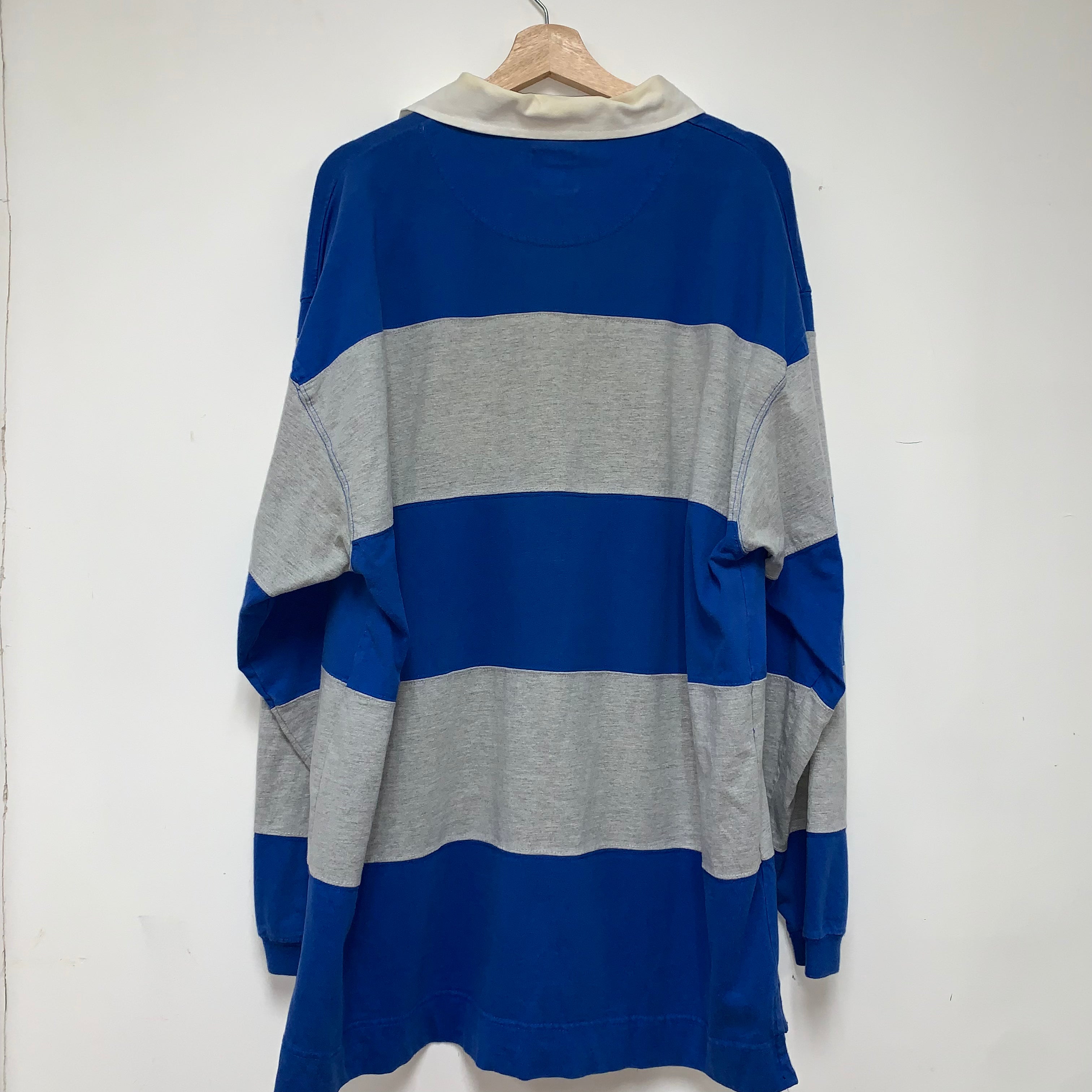 Vintage University of Kentucky UK Stripe Starter Polo Rugby Shirt: XL