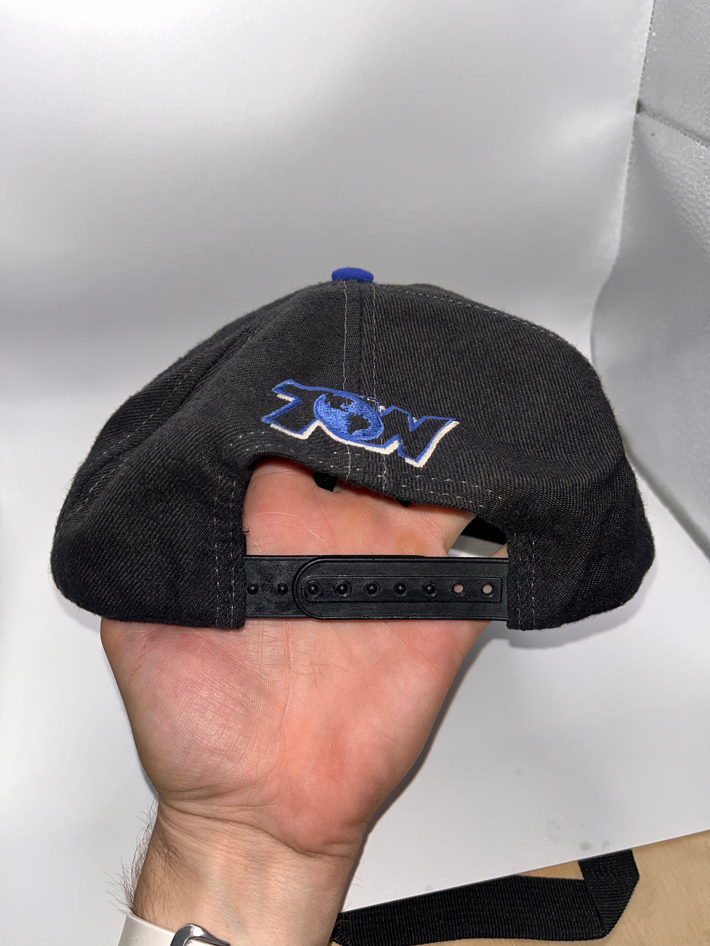Vintage University of Kentucky Wildcats Graffiti Black Blue TOW Snapback Hat