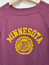 Load image into Gallery viewer, Vintage University of Minnesotta Gophers Champion 70&#39;s Flocked Crewneck Sweatshirt: Large
