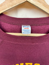 Load image into Gallery viewer, Vintage University of Minnesotta Gophers Champion 70&#39;s Flocked Crewneck Sweatshirt: Large
