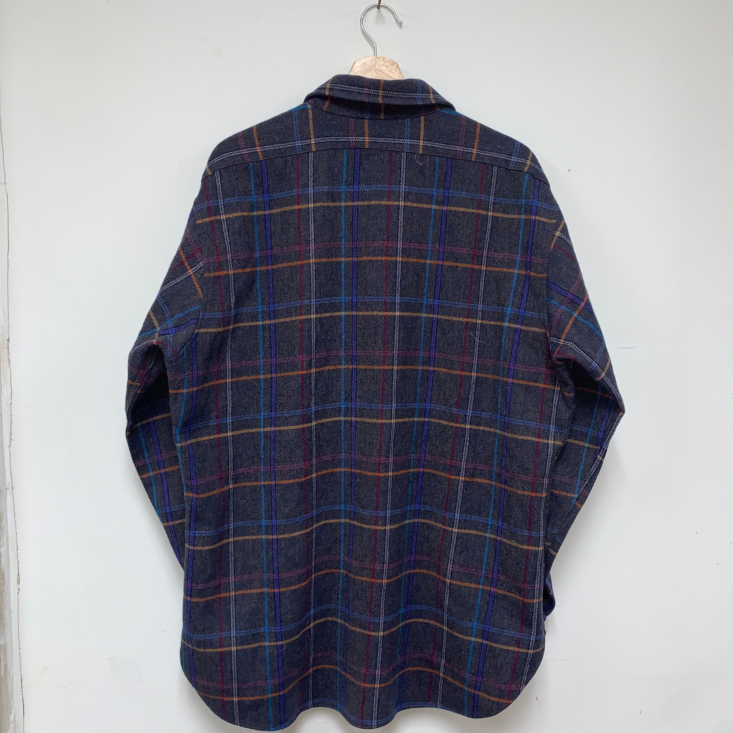 Vintage Pendleton Wool Flannel Shirt: XL