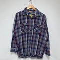Vintage Winter Run Thick Cotton Flannel: L