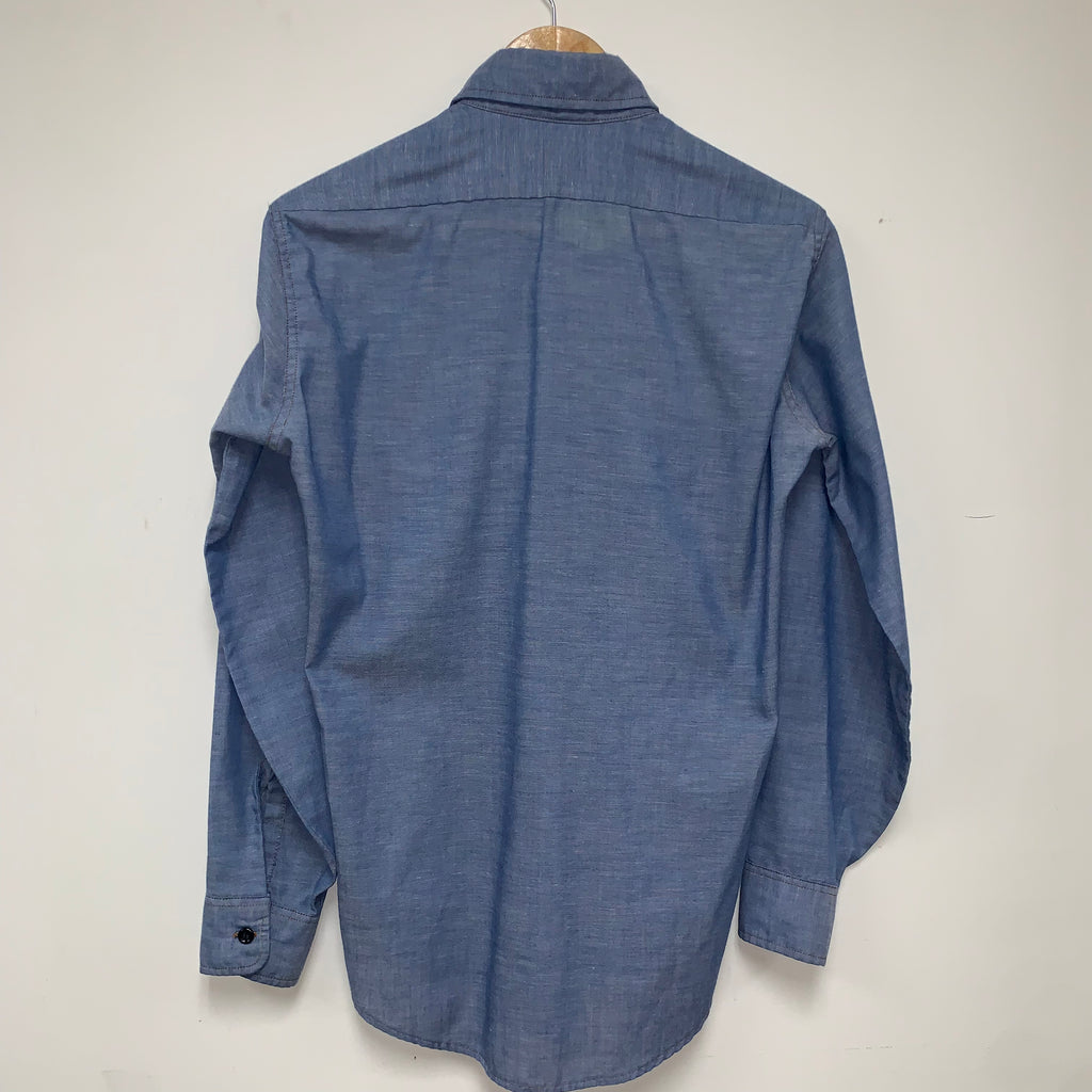 Vintage Levi's Chambrey Long Sleeve Button Down: S