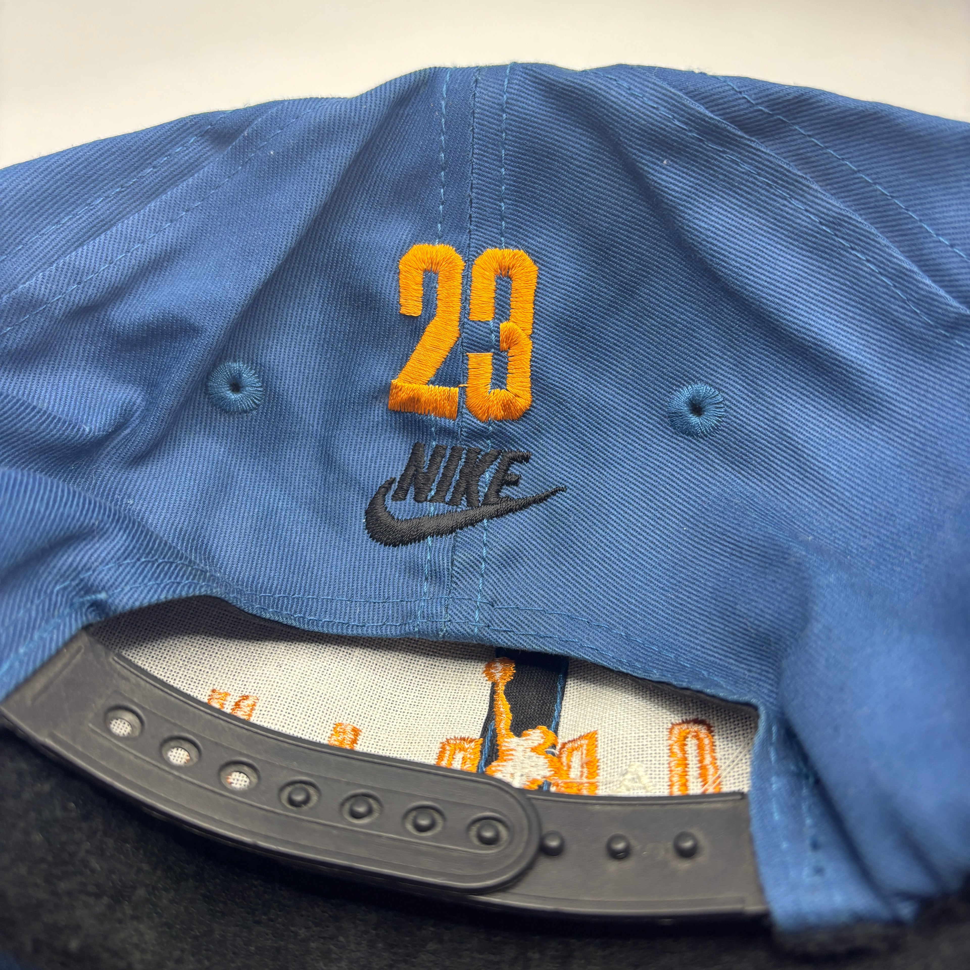 Vintage Nike Air Jordan 23 90's Blue Snapback Hat