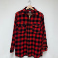 Vintage Woolrich Buffalo Plaid Zip Flannel: M