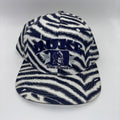 Vintage Duke University Blue Devils Zubaz 90's Zebra Snapback Hat