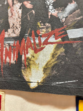 Load image into Gallery viewer, Vintage KISS Animalize 1984 Raglan Striped 80&#39;s Concert Tour T-Shirt: Medium
