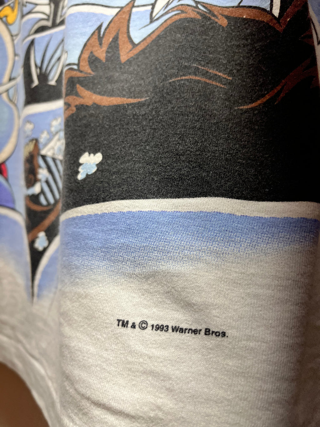 Vintage Signal Sports 1993 Looney Tunes Warner Bros 3D Cartoon Shirt