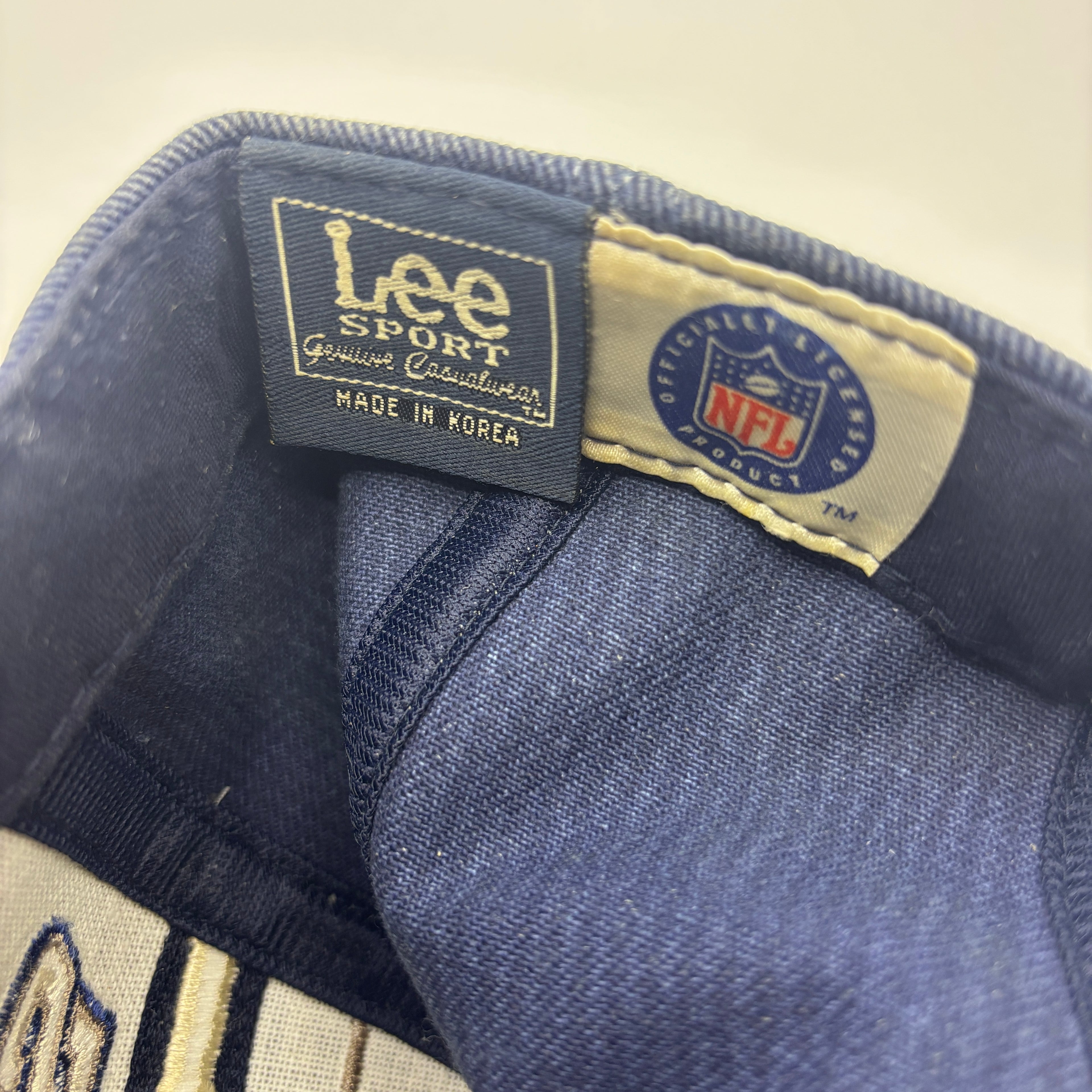 Vintage Dallas Cowboys NFL 90's Lee Sport Snapback Hat