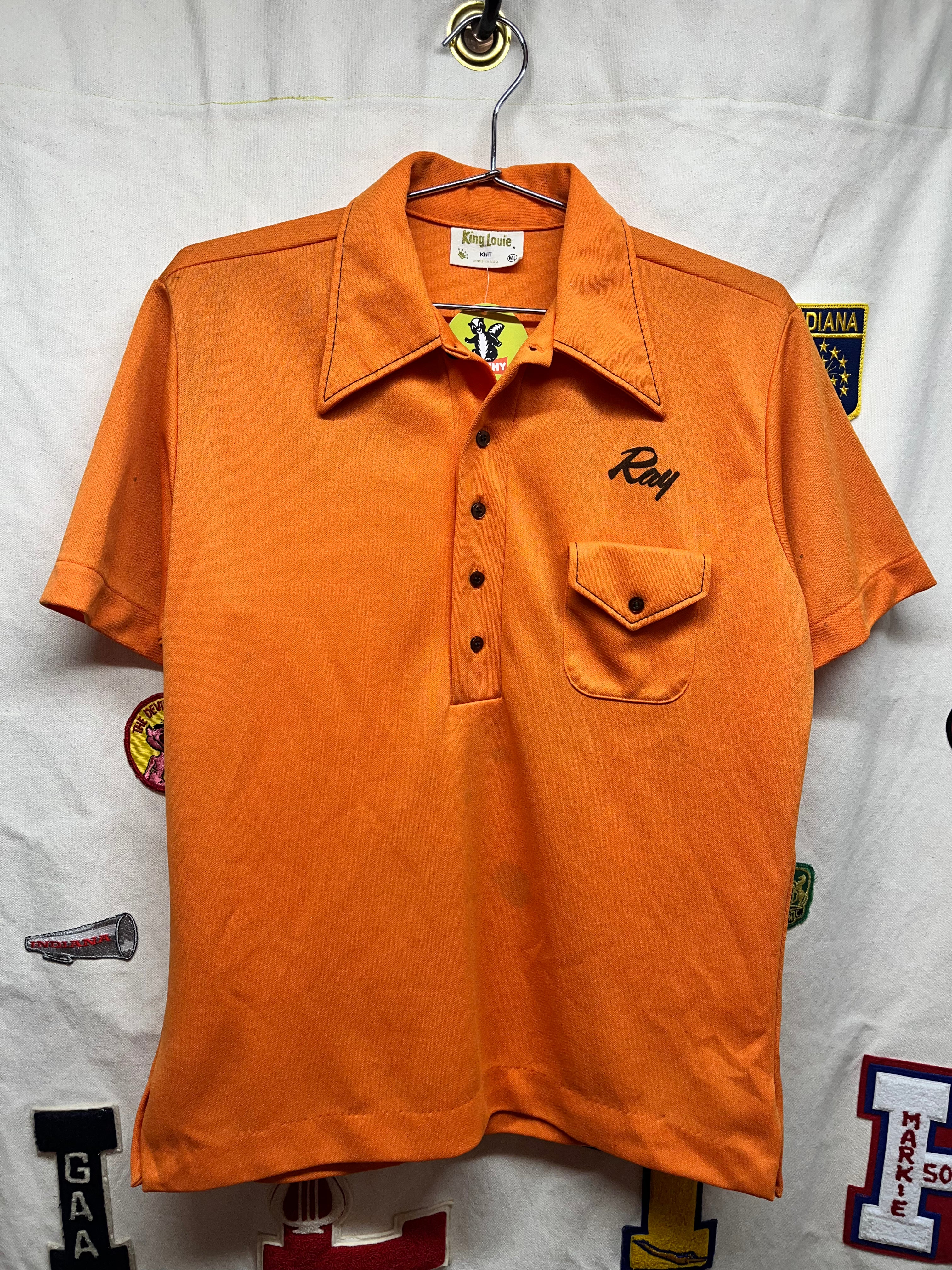 Vintage King Louie Knit Chain Stitch Bowling Beech-Nuts