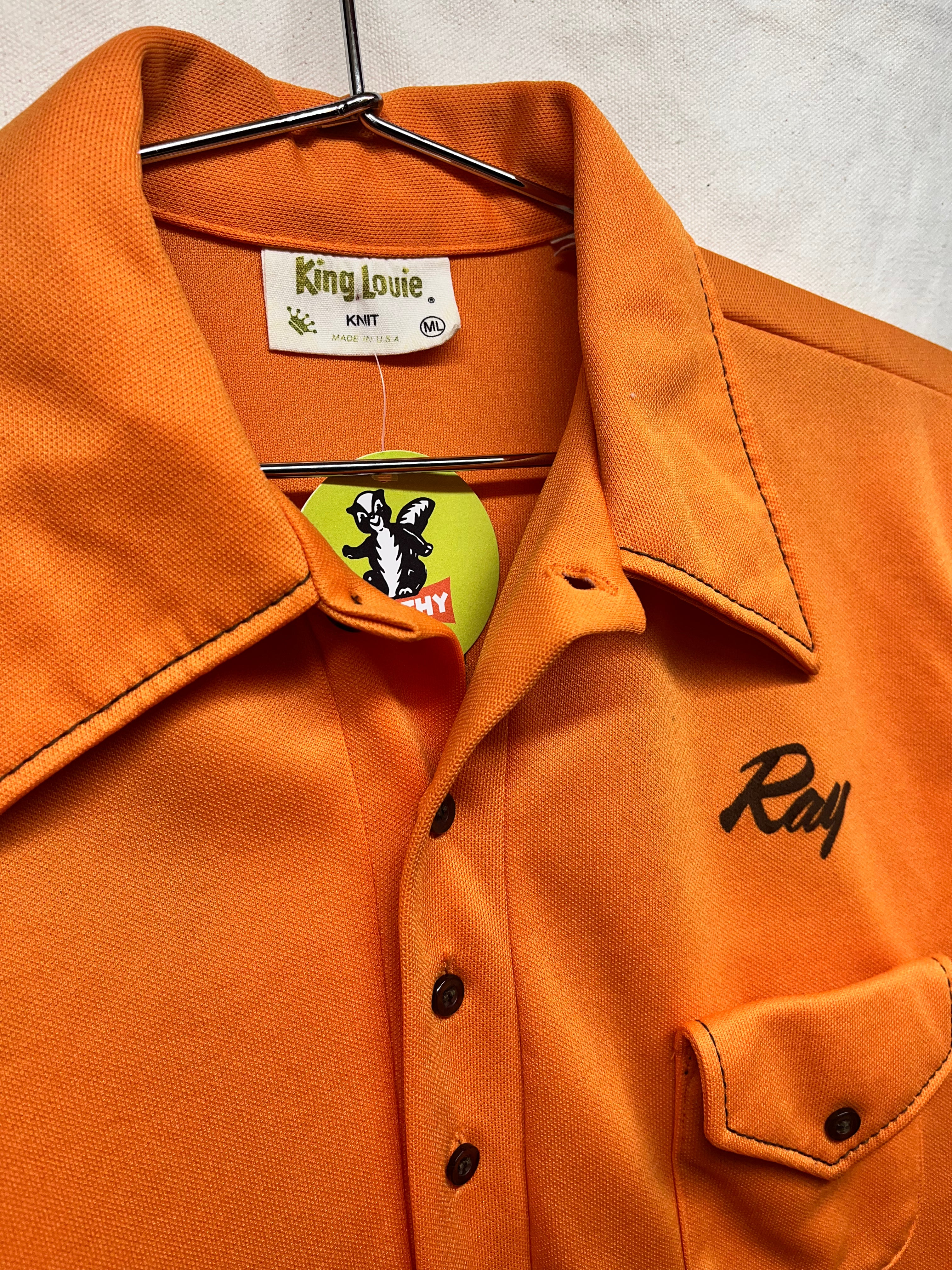 Vintage King Louie Knit Chain Stitch Bowling Beech-Nuts