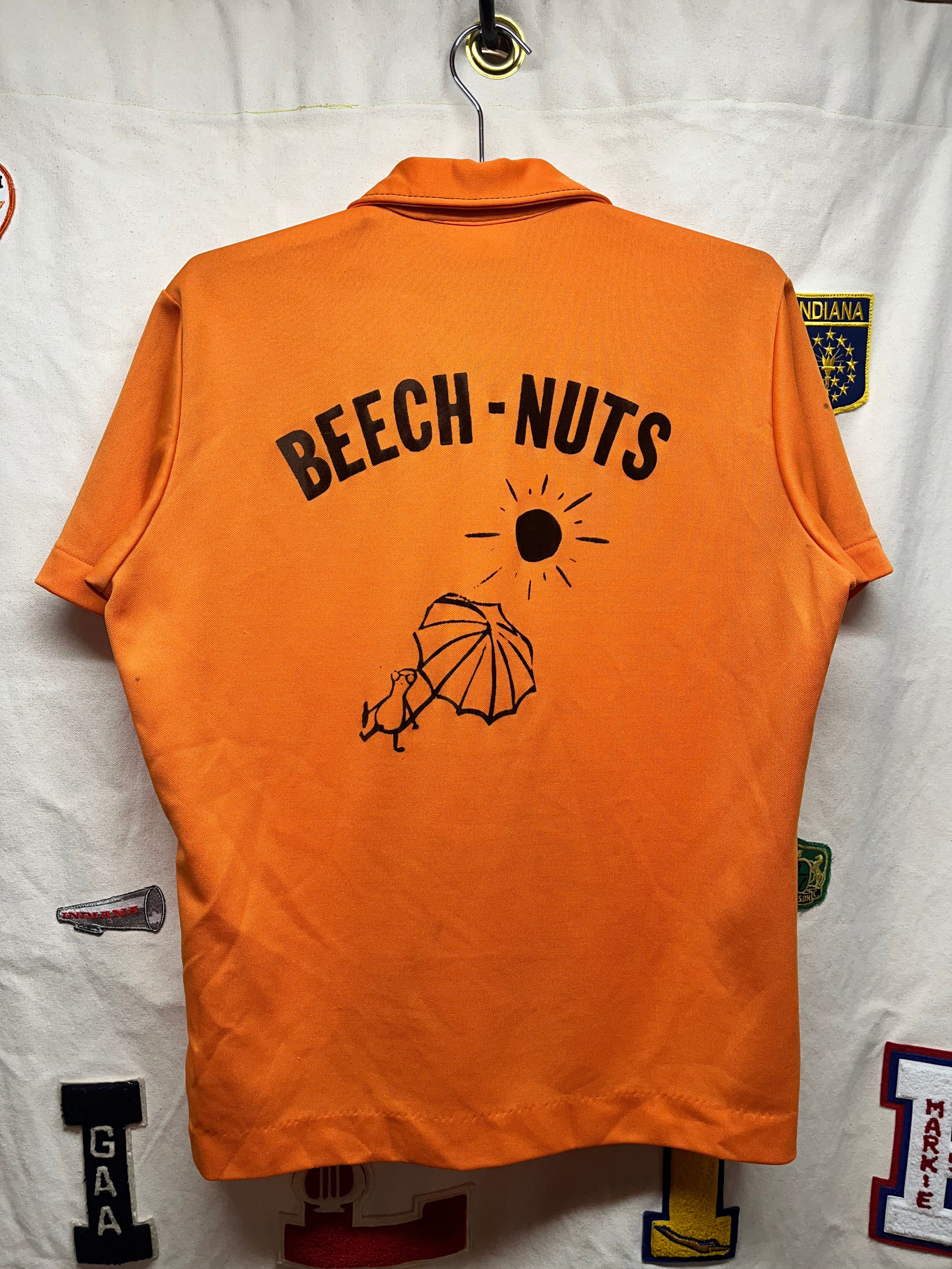 Vintage King Louie Knit Chain Stitch Bowling Beech-Nuts