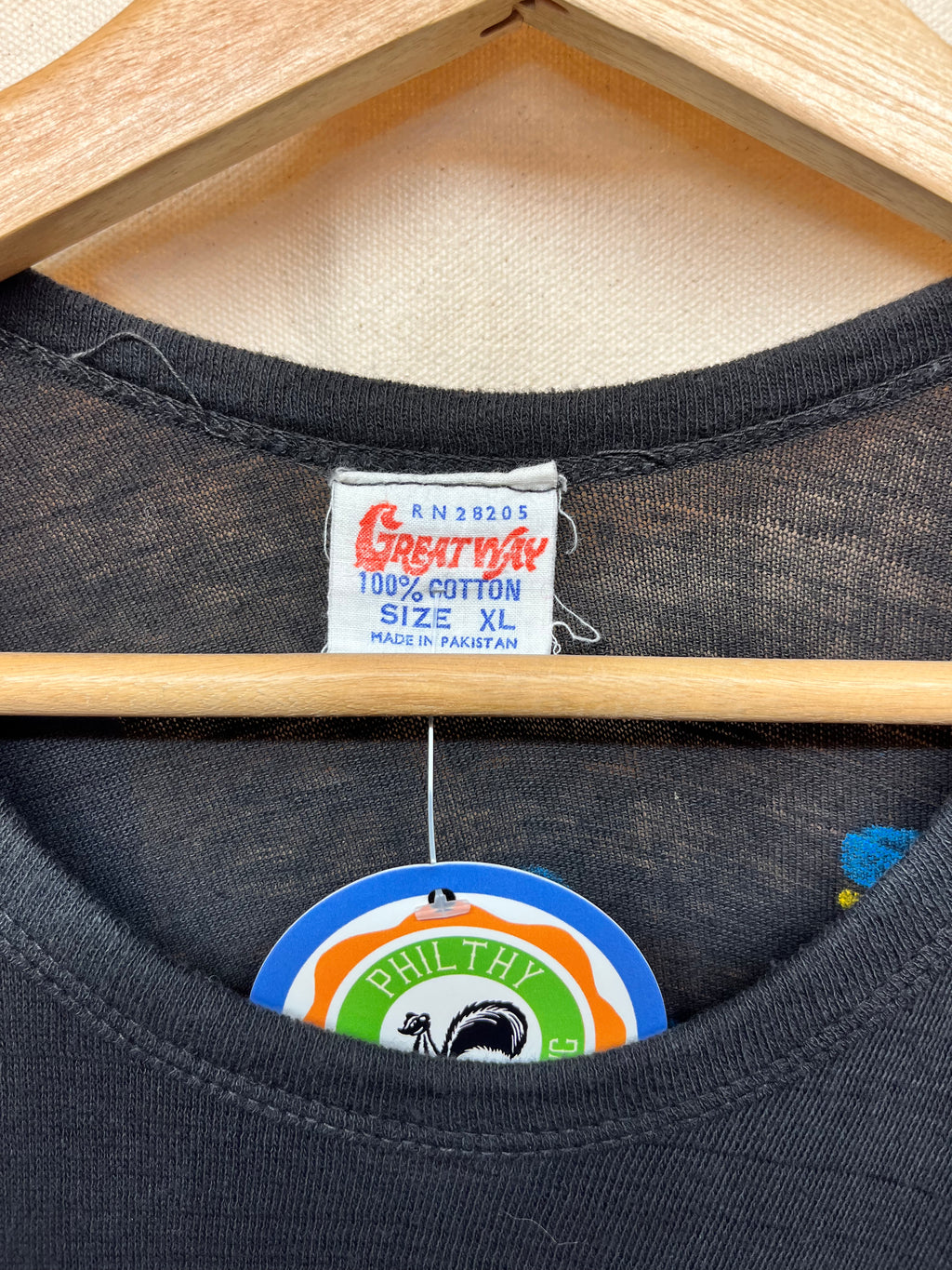 Vintage Ted Nugent On Tour 70's Live Concert T-Shirt: Medium/Large