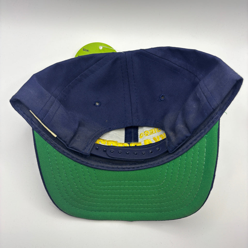 Vintage San Diego Chargers NFL Navy Blue AJD Snapback Hat