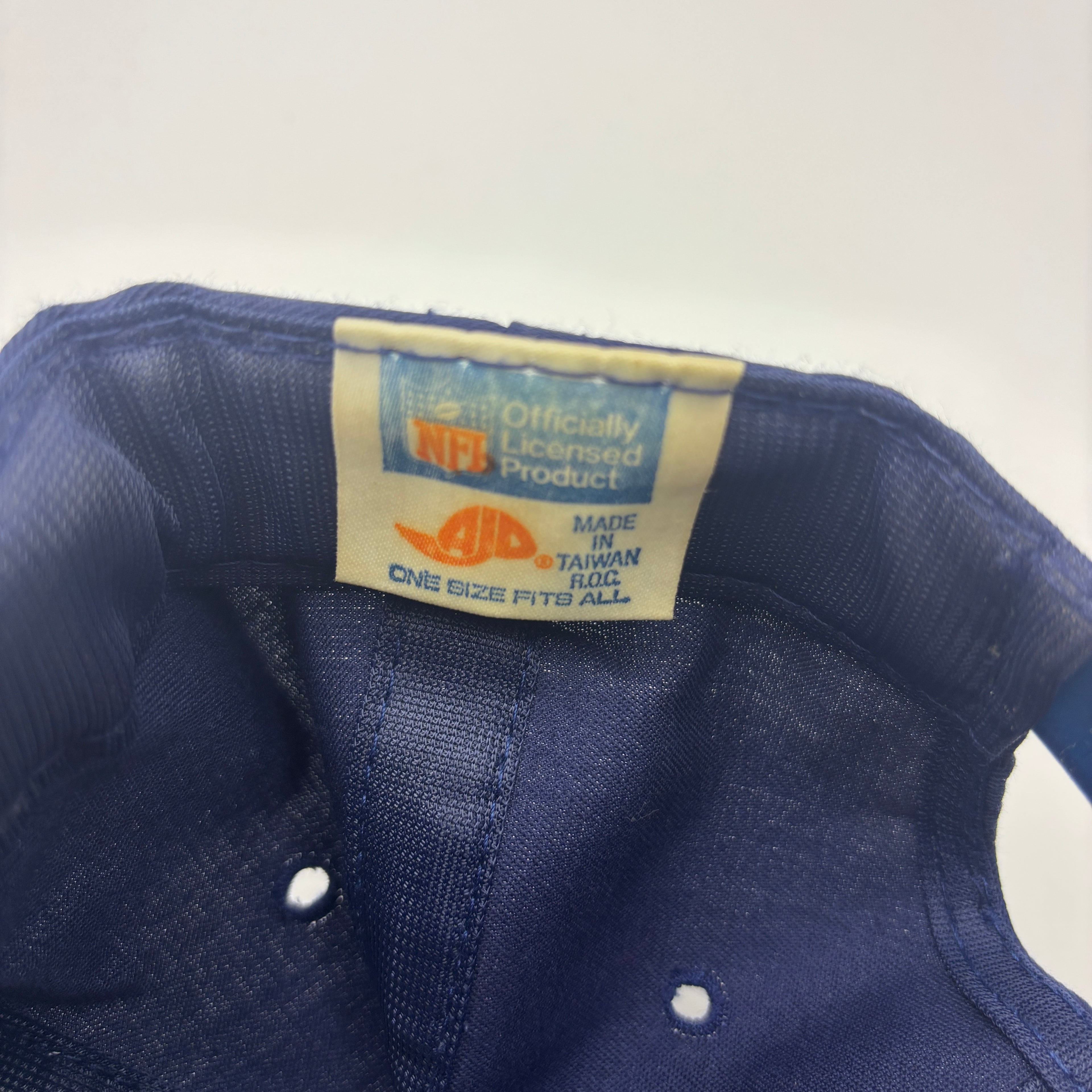 Vintage San Diego Chargers NFL Navy Blue AJD Snapback Hat